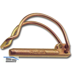 ~DIN11023 Rohrklappstecker 10x 45 verzinkt