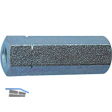 DIN1479 M12x 55 verzinkt Spannschlossmutter aus Stahl