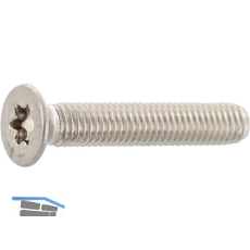 DIN7500ME (MT) M 3x 12 Torx 10 Edelstahl A2 gewindefurchende Senkschr.