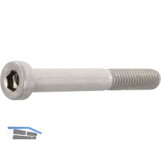 DIN6912 M 6x 16 Edelstahl A2-070 Zylinderschraube mit niedrigem Kopf, ISK