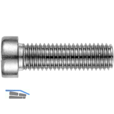 DIN6912 M 8x 20 Edelstahl A4-070 Zylinderschraube mit niedrigem Kopf, ISK