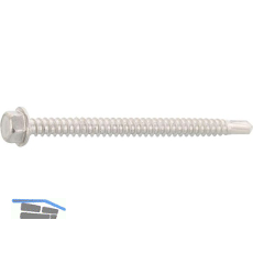 DIN7504K 5.5x 13 Edelstahl A2 Sechskant-Bohrschraube ~ISO15480