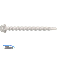 DIN7504K 5.5x 19 Edelstahl A2 Sechskant-Bohrschraube ~ISO15480