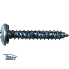 Blechschraube 3.9x 38 Stahl verzinkt mit Zylinderkopf ~7981