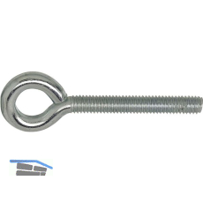 Ringschraube mit metrischem Gewinde M 8x40 Edelstahl A2