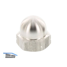 DIN1587 M16x1,5 Edelstahl A2 Feingewinde Hutmutter hohe Form