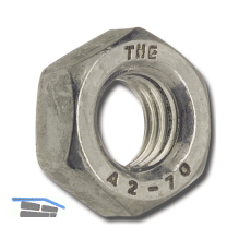 ISO4032 M10 Edelstahl A2 Linksgewinde-Sechskantmutter