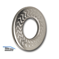 SKM M 8 Edelstahl A4 Sperrkantscheibe f�r normale Kopfauflagen