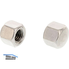 DIN917 M 3 Edelstahl A4 Hutmutter niedrige Form