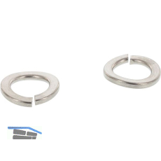 DIN128A M20 Edelstahl A1 1.4310 Federring gew�lbt