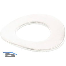 DIN137B M 5 Edelstahl A1 1.4310 Federscheibe gewellt