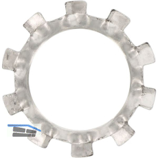 DIN6797A M 4 Edelstahl A2 Zahnscheibe aussengezahnt