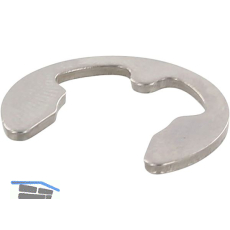 DIN6799 6.0 Edelstahl A1 Sicherungsscheibe f�r Wellen