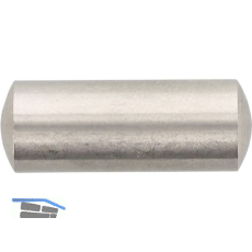 ISO2338 Toleranzfeld h8 4x 12 Edelstahl 1.4305 Zylinderstift