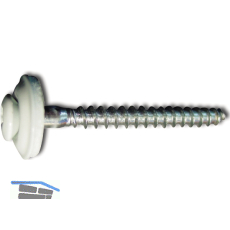 Spenglerschraube 4.5x 45 TX20 Edelstahl A2 Kopf beschichtet RAL9002 grauwei�