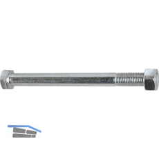 Baubolzen / Bauschraube mit CE M20 x 640 4.8 verzinkt-blau (~ DIN601)