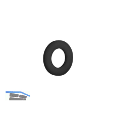 DIN34815 M 4 PA 6.6 Polyamid Scheibe schwarz (~ISO7089/~DIN125)