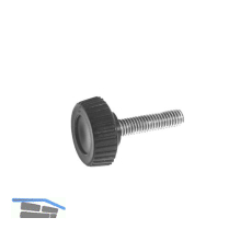 R�ndelschraube PA M 6 x 10 schwarz