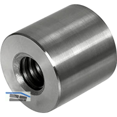 Trapezgewinde Rundmutter TR 24x5xD50xL36 - Stahl blank