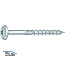 HECO-Topix-plus Holzbauschraube Tellerkopf 10.0x320 TG TX40 verzinkt