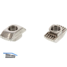 Hammermutter M 8 f�r Nut 10mm - Edelstahl A4