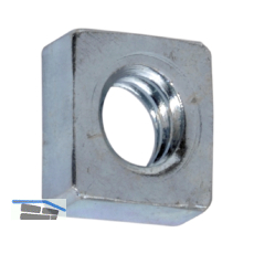 DIN562-04 M 4 verzinkt Vierkantmutter