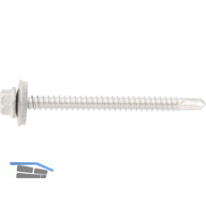 DIN7504K 5.5x 32 Edelstahl A2 Sechskantbohrschraube mit Scheibe � 16 mm