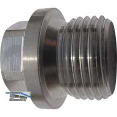 DIN910 5.8 G 1 1/2" verzinkt Verschlussschraube mit Rohrgewinde