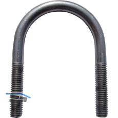 DIN3570 M10 A38 Stahl verzinkt-blau Rundstahlb�gel ohne Zubeh�r