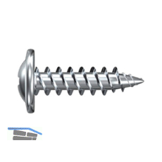 R�ckwand-Blechschraube 4.2x 19 verzinkt mit Spitze