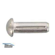 DIN1476 Halbrundkerbnagel 3x 6 Edelstahl A2
