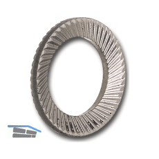 SCHNORR Sicherungsscheibe "S" M20 Edelstahl A2