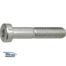 DIN7984 M 6x 16 Edelstahl A2-70 Zylinderschraube mit niedrigem Kopf, ISK