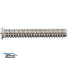 ISO13918-1 SZ M 4x20 Edelstahl A2-50 Schwei�bolzen mit Spitzenz�ndung