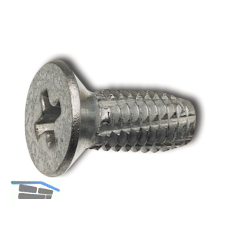 DIN7516D M 5x 12 verzinkt Gewindeschneidschraube mit Senkkopf