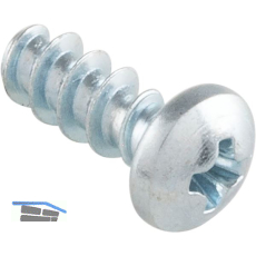 PT-Schraube Halbrundkopf �hnl. WN1412 KA50 5.0x14 Ph-KS - verzinkt-blau