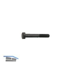 ISO4014 8.8 M 5x 45 verzinkt schwarz Sechskantschraube mit Schaft (DIN931)