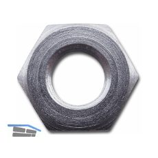 DIN431 14H G 1 3/4" verzinkt Rohrmutter f�r Rohrgewinde