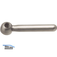 Spannmutter M12 blank einarmig aus Temperguss