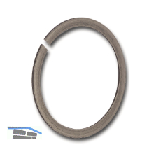 SP150 Federstahl blank Sprengring f�r Wellen