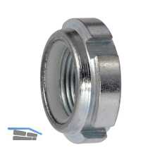 DIN1804W M50x1.5 verzinkt Nutmutter mit Feingewinde