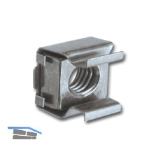 K�figmutter M 4 ZI 083-16 K�fig: Federstahl verzinkt, Mutter: Stahl verzinkt