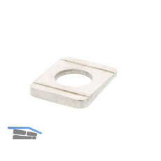 DIN434 M22 Edelstahl A2 Scheibe f�r U-Tr�ger Neigung 8 %