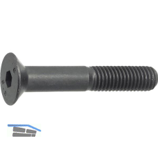 ISO10642 010.9 M 3x 10 blank Senkschraube mit Innensechskant (~DIN7991)