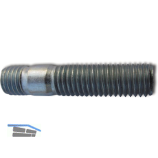 DIN938 8.8 M16x 40 verzinkt Stiftschraube Einschraubende ~1 d