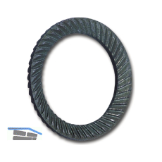 SCHNORR Sicherungsscheibe "S" M 5 Federstahl blank