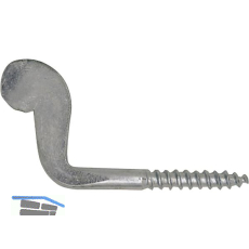 SECOTEC Vorreiber 40 mm verzinkt-blau SB-2