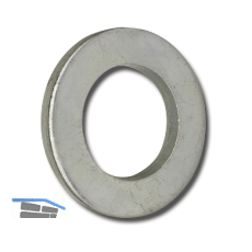 SECOTEC Scheibe DIN134 M 16 verzinkt-blau KP-50