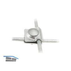 Mehrzweckklemme M10 8-10 mm - Stahl feuerverzinkt