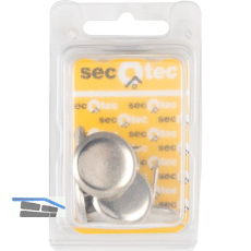 SECOTEC Gleitn�gel mit Stahlkappe vernickelt 25 mm SB-8
